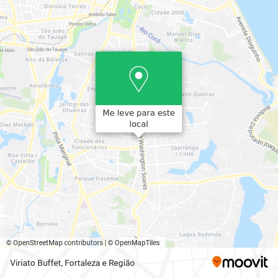 Viriato Buffet mapa