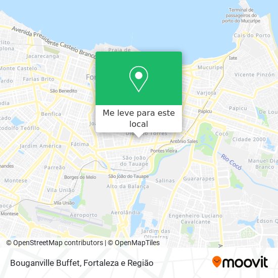 Bouganville Buffet mapa