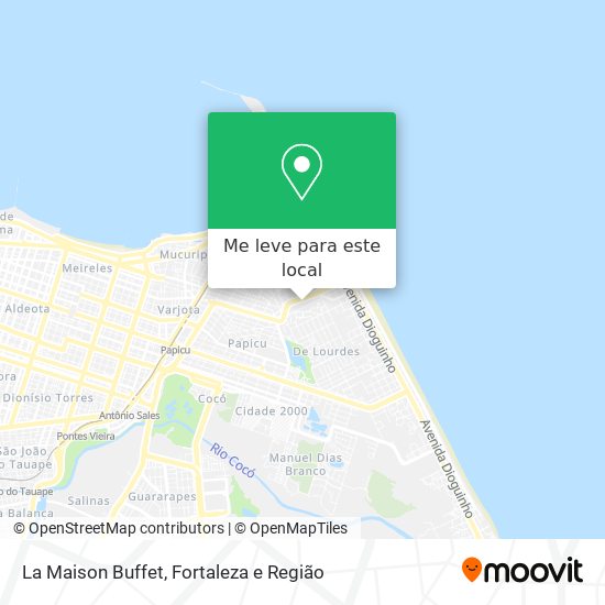 La Maison Buffet mapa