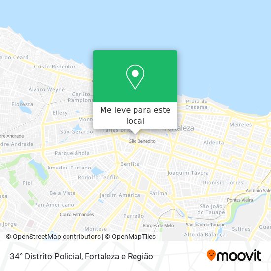 34° Distrito Policial mapa