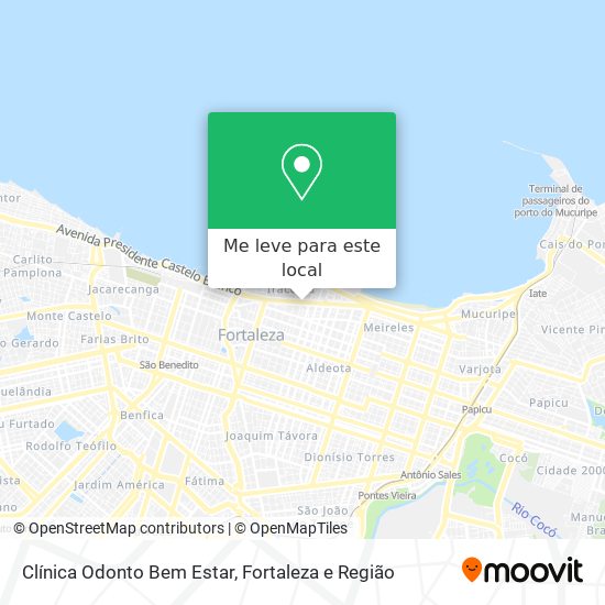 Clínica Odonto Bem Estar mapa