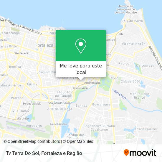 Tv Terra Do Sol mapa
