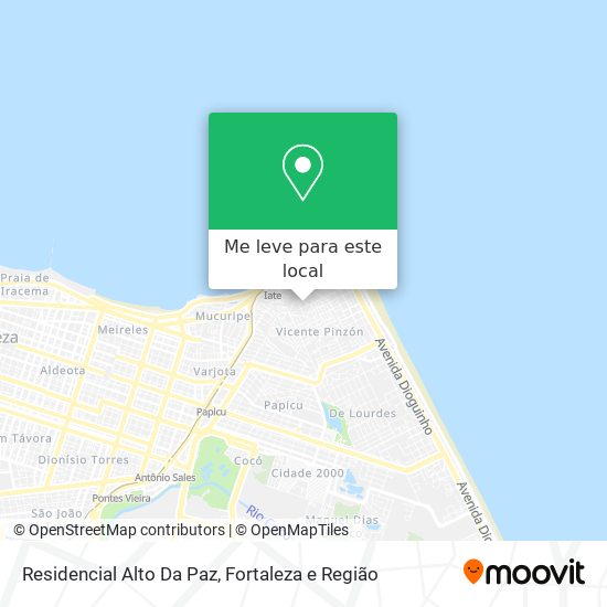 Residencial Alto Da Paz mapa