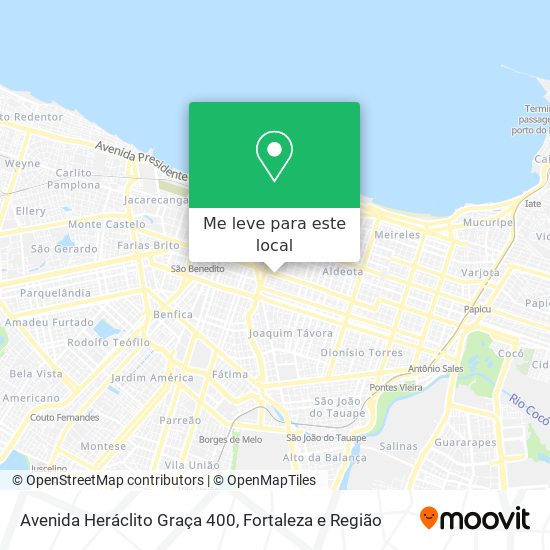 Avenida Heráclito Graça 400 mapa