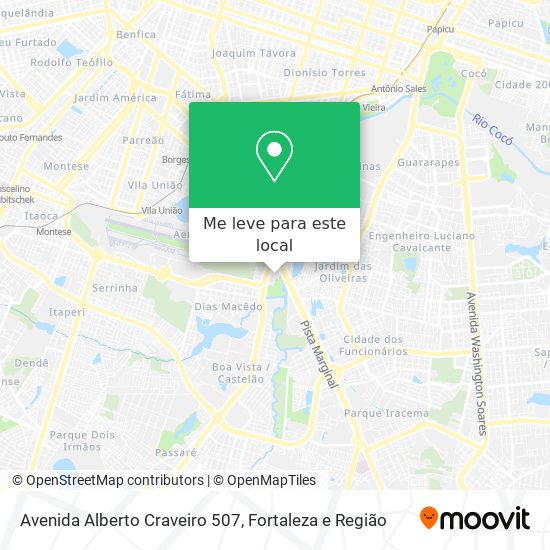 Avenida Alberto Craveiro 507 mapa