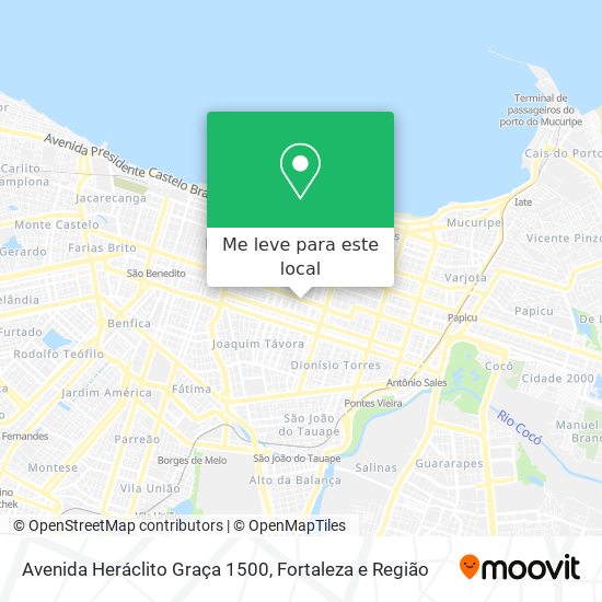 Avenida Heráclito Graça 1500 mapa