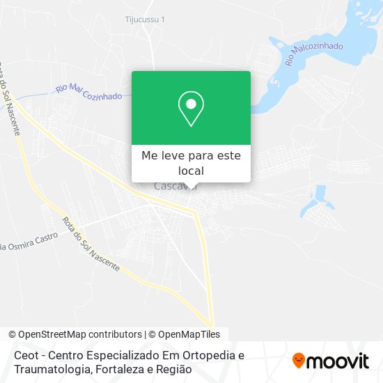 Ceot - Centro Especializado Em Ortopedia e Traumatologia mapa