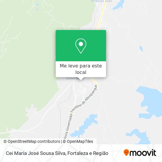 Cei Maria José Sousa Silva mapa