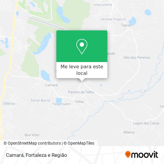 Camará mapa