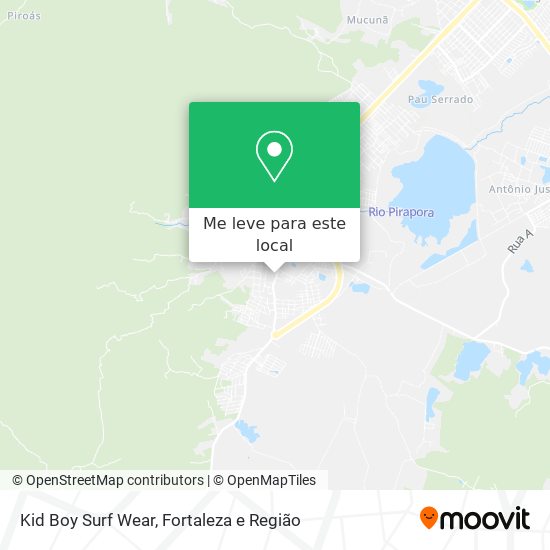 Kid Boy Surf Wear mapa