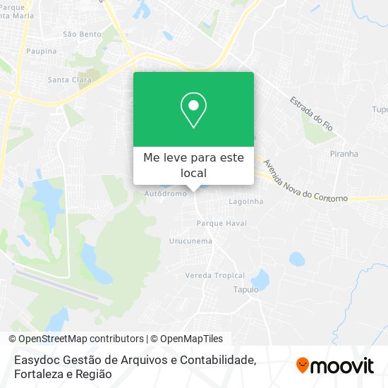 Easydoc Gestão de Arquivos e Contabilidade mapa