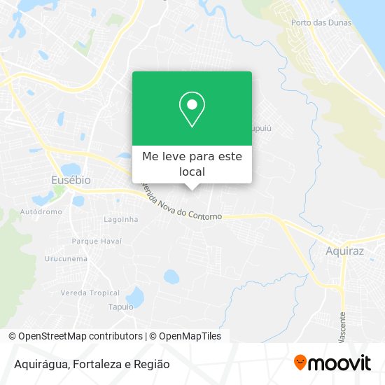 Aquirágua mapa