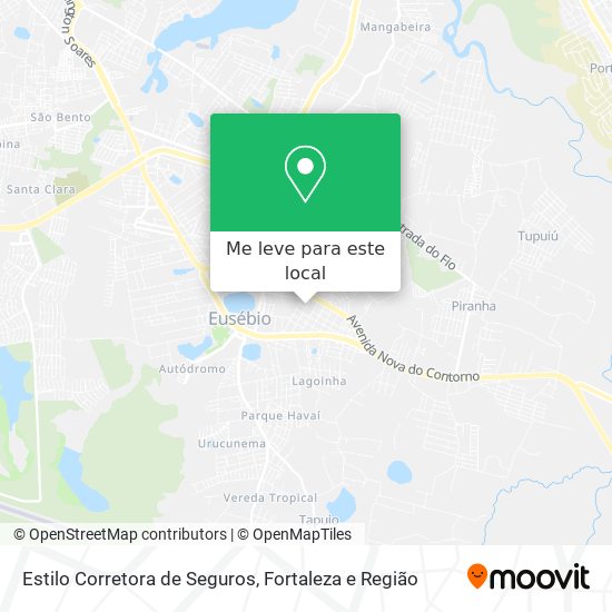 Estilo Corretora de Seguros mapa