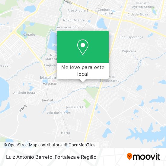 Luiz Antonio Barreto mapa