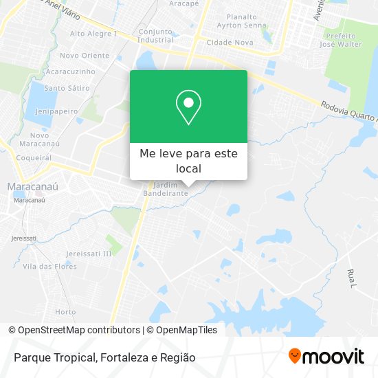 Parque Tropical mapa