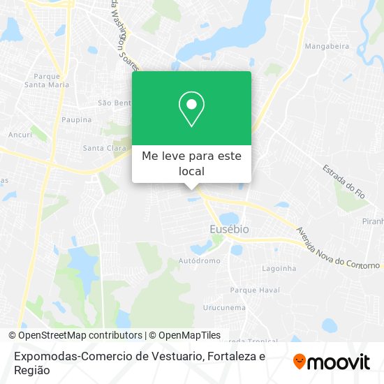 Expomodas-Comercio de Vestuario mapa