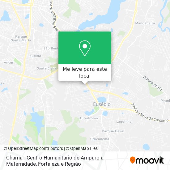 Chama - Centro Humanitário de Amparo à Maternidade mapa