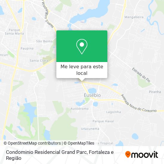 Condominio Residencial Grand Parc mapa