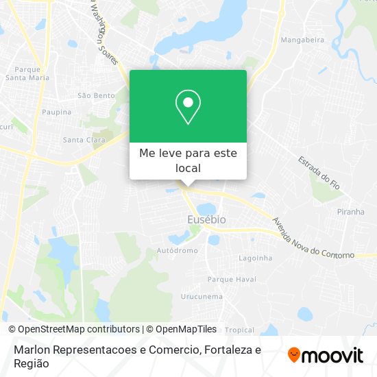 Marlon Representacoes e Comercio mapa