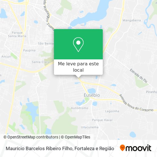 Maurício Barcelos Ribeiro Filho mapa