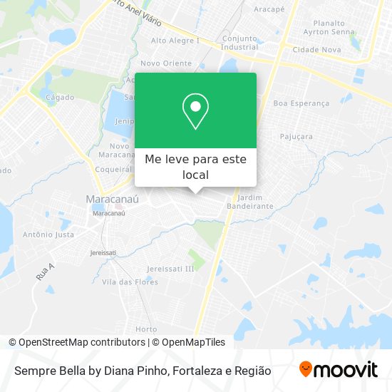 Sempre Bella by Diana Pinho mapa