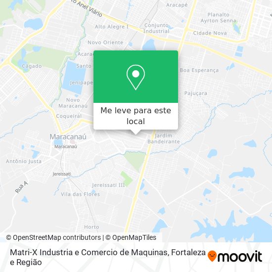 Matri-X Industria e Comercio de Maquinas mapa