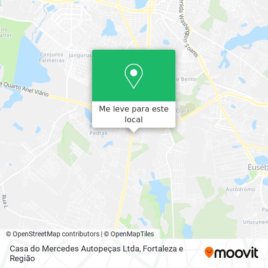 Casa do Mercedes Autopeças Ltda mapa