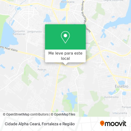 Cidade Alpha Ceará mapa