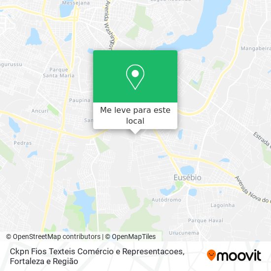 Ckpn Fios Texteis Comércio e Representacoes mapa