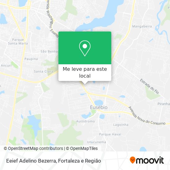 Eeief Adelino Bezerra mapa