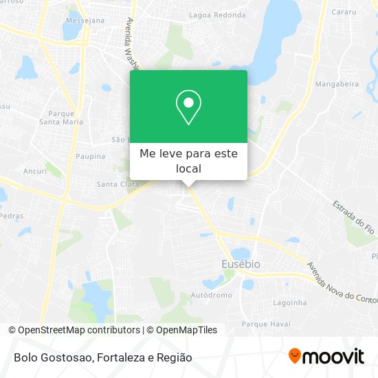 Bolo Gostosao mapa
