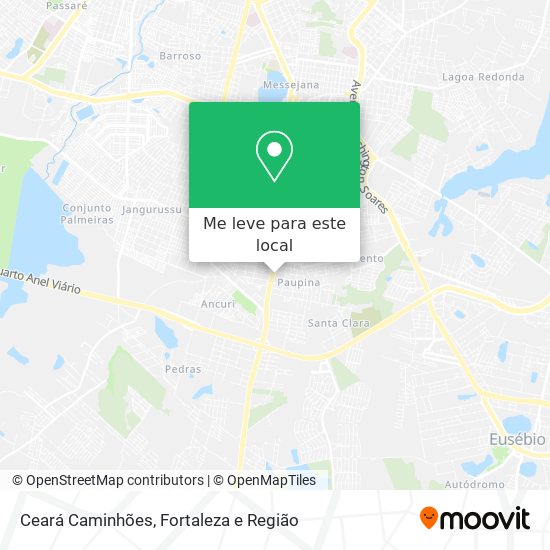 Ceará Caminhões mapa