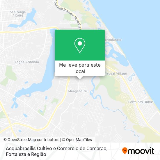 Acquabrasilis Cultivo e Comercio de Camarao mapa