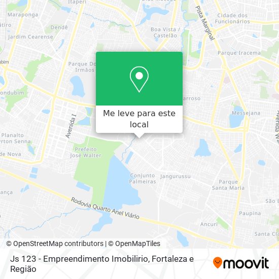 Js 123 - Empreendimento Imobilirio mapa