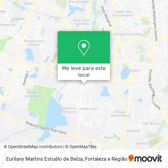 Eurilany Martins Estudio de Belza mapa