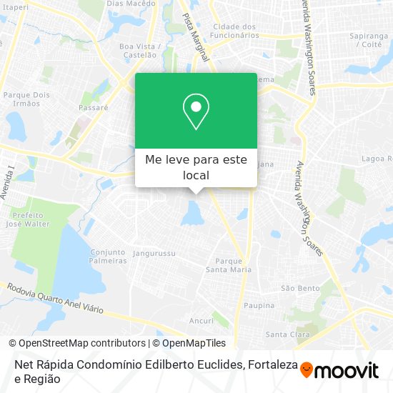 Net Rápida Condomínio Edilberto Euclides mapa