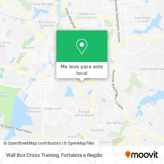 Wall Box Cross Training mapa