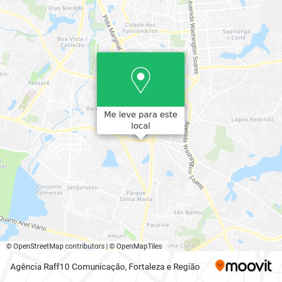 Agência Raff10 Comunicação mapa