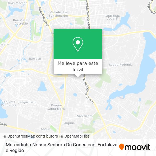 Mercadinho Nossa Senhora Da Conceicao mapa