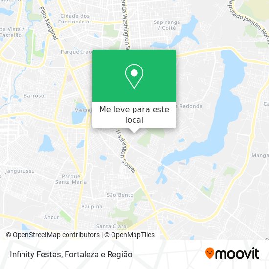 Infinity Festas mapa
