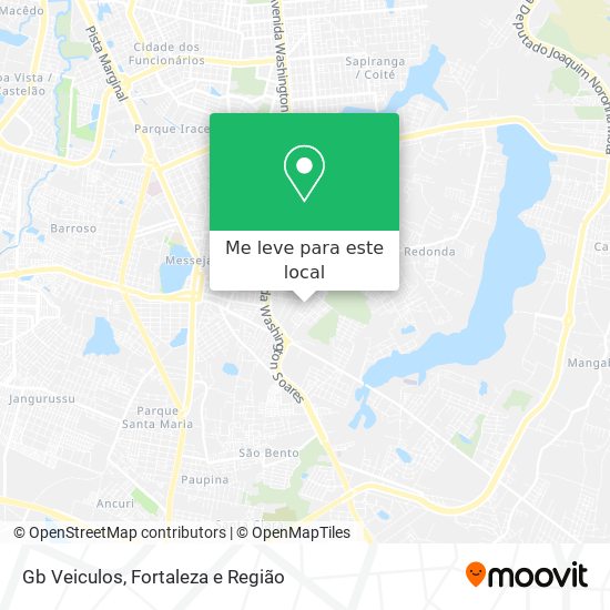 Gb Veiculos mapa