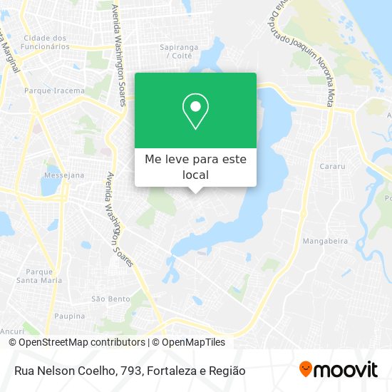 Rua Nelson Coelho, 793 mapa