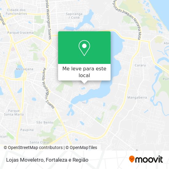 Lojas Moveletro mapa
