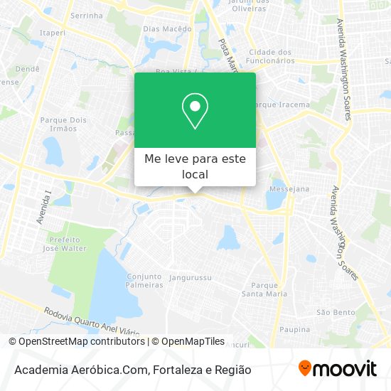 Academia Aeróbica.Com mapa
