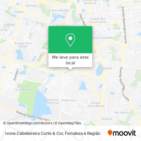 Ivone Cabeleireira Corte & Cor mapa