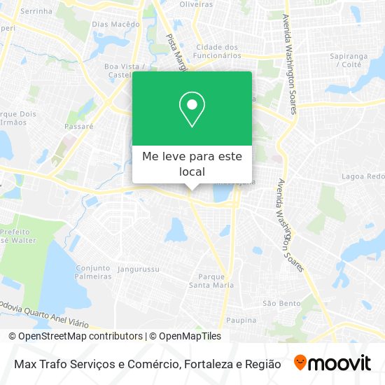 Max Trafo Serviços e Comércio mapa