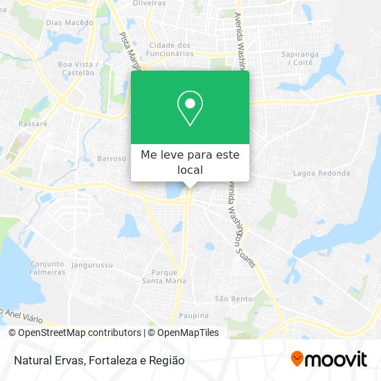 Natural Ervas mapa