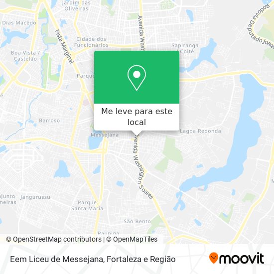 Eem Liceu de Messejana mapa