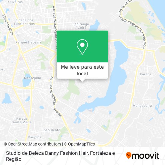 Studio de Beleza Danny Fashion Hair mapa