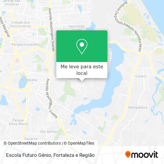 Escola Futuro Gênio mapa